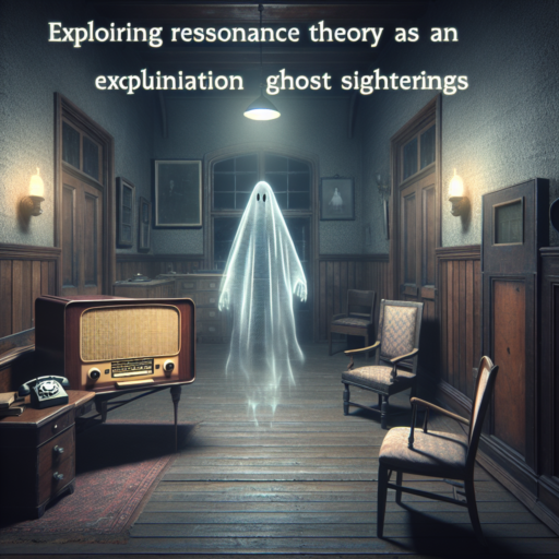 Exploración de la teoría de la resonancia como explicación a los avistamientos de fantasmas