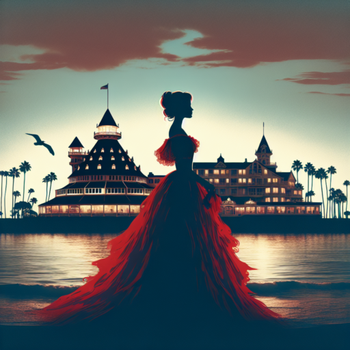 La leyenda de la mujer de rojo del Hotel del Coronado en California EE.UU.