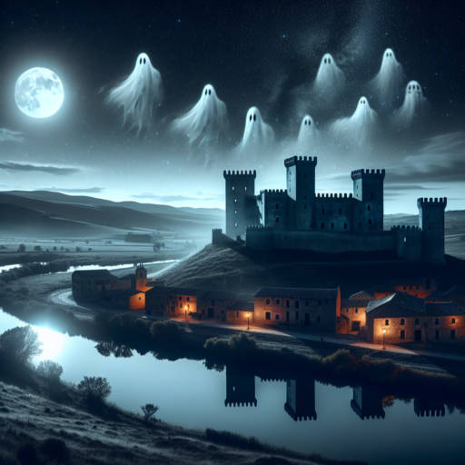 Fantasmas del Castillo de Peñaranda de Duero en Burgos España